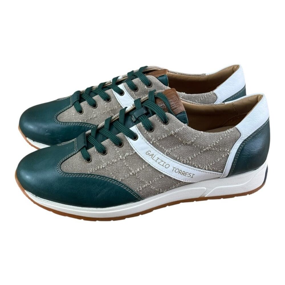 Galizio Torresi Men’s  Size 8.5-9 super light Leather Casual Sneakers